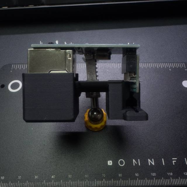 Case and PCB aligned